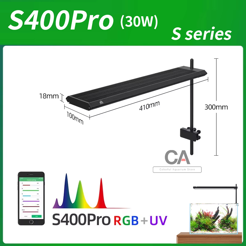 Plant Parent App - WEEK AQUA S Series RGB+UV Volspectrum