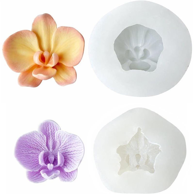 Orchid Phalaenopsis - ABKP-Voor Fondant Chocolade Snoep Taart Epoxyhars