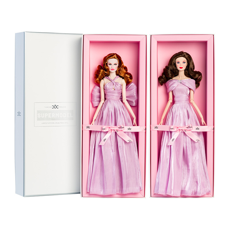 Philodendron Pink Princess - 32 cm supermodel pop met kleding