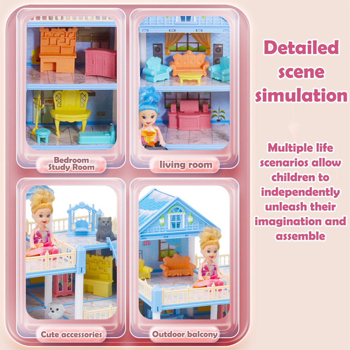 Meisjespoppenhuis Speelgoed 3D - Philodendron Pink Princess recensie en prijs