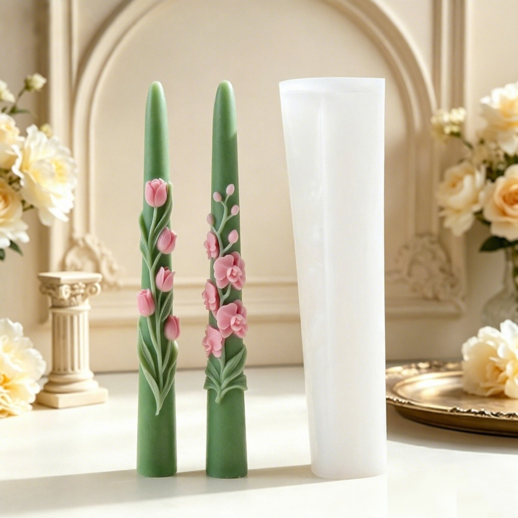 Lange stokvormige bloemkaars s - Orchid Phalaenopsis recensie en prijs