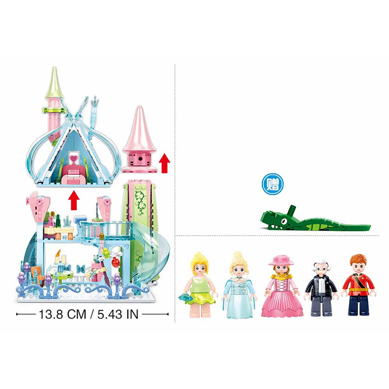 Sluban Pink Dream Friends Roma - Philodendron Pink Princess recensie en prijs