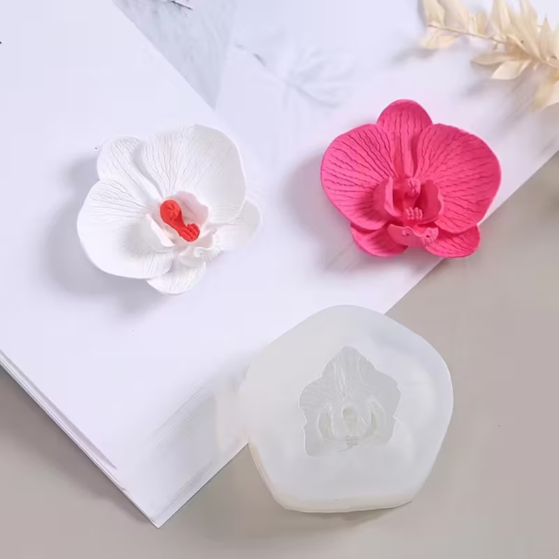 3D Vlinder Orchidee Siliconen  - Orchid Phalaenopsis recensie en prijs
